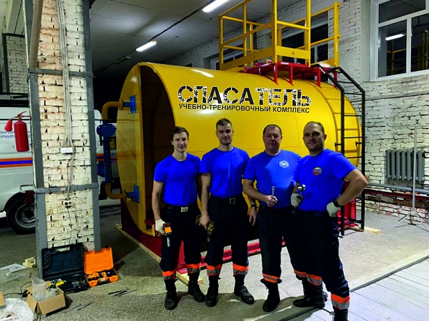 г. Барнаул. МКУ «Управление по делам ГОЧС г. Барнаула» улучшает образовательный процесс с помощью тренажёра „СПАСАТЕЛЬ